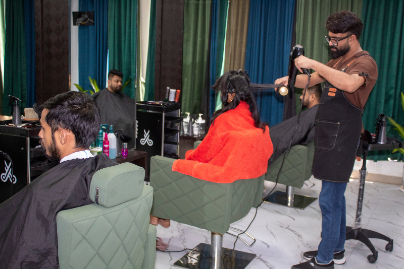 Bridal makeup at Trends Hair Beauty Family Salon